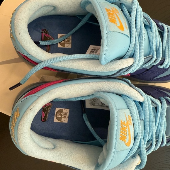 Run The Jewels x Nike Dunk Low SB “4/20” – Blue Women’s 8 / Youth 6.5 - Picture 5 of 5